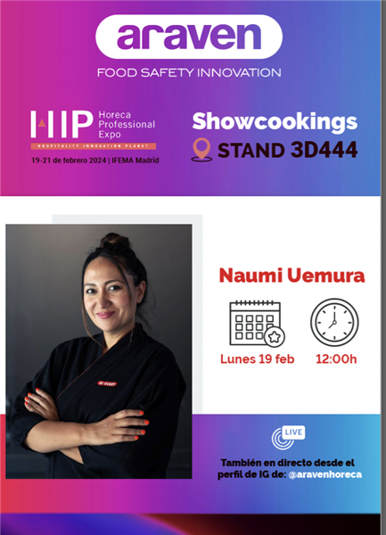 Showcooking Naumi Uemura