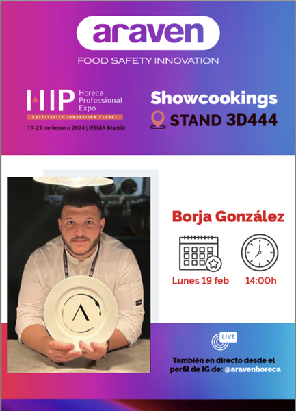 Showcooking Borja Gonzalez