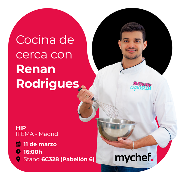 Cocina de cerca con Renan Rodrigues