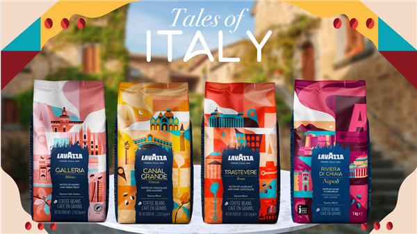LAVAZZA - NEW CURATED BLEND COLLECTION "TALES OF ITALY"