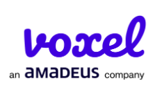 Voxel, an Amadeus company Logo