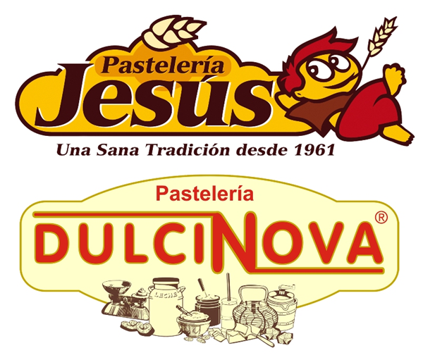 1961 PASTELERÍA JESÚS - DULCINOVA Logo
