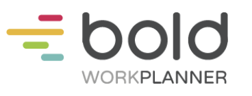 BOLD WORKPLANNER Logo